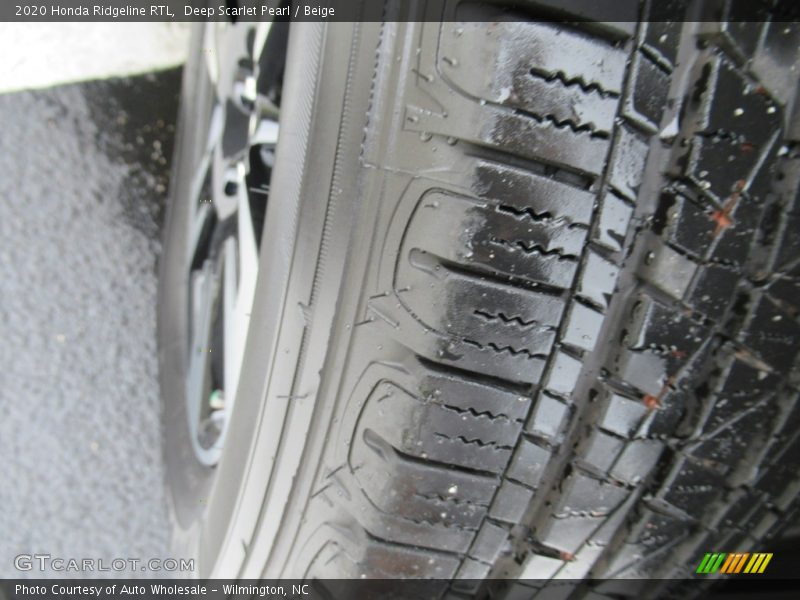 Deep Scarlet Pearl / Beige 2020 Honda Ridgeline RTL