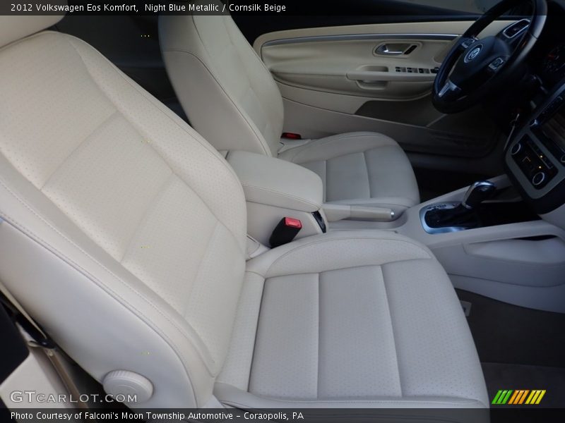 Night Blue Metallic / Cornsilk Beige 2012 Volkswagen Eos Komfort