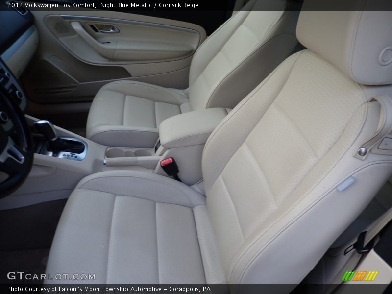 Night Blue Metallic / Cornsilk Beige 2012 Volkswagen Eos Komfort
