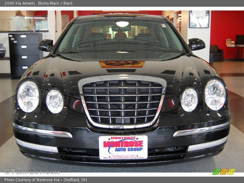 Ebony Black / Black 2006 Kia Amanti