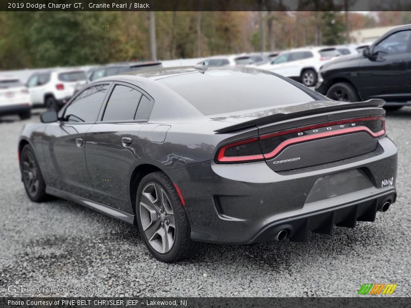 Granite Pearl / Black 2019 Dodge Charger GT