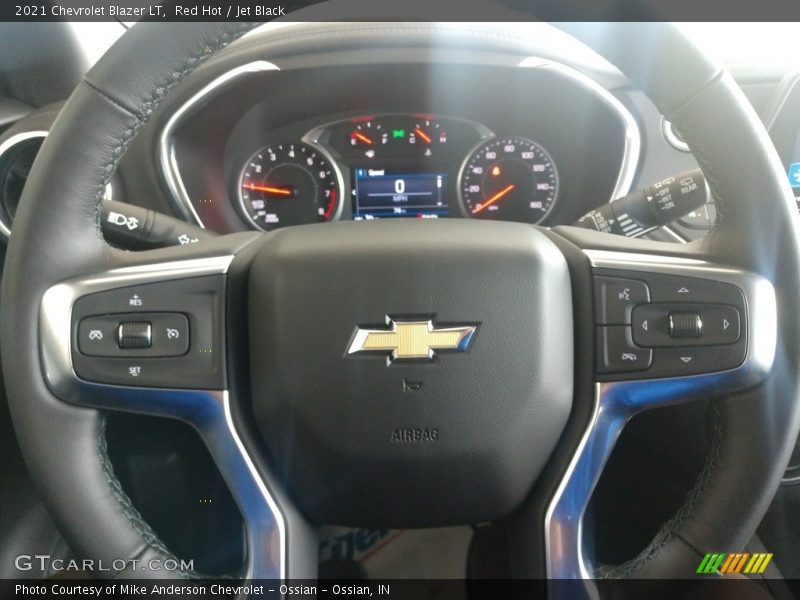 Red Hot / Jet Black 2021 Chevrolet Blazer LT