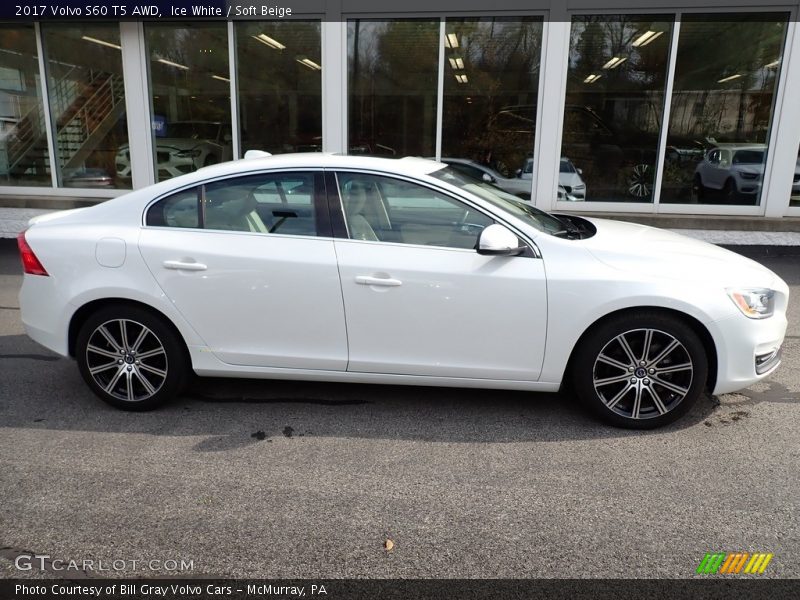  2017 S60 T5 AWD Ice White