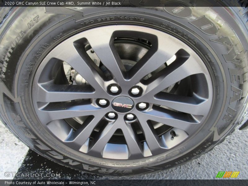 Summit White / Jet Black 2020 GMC Canyon SLE Crew Cab 4WD
