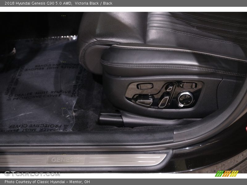 Victoria Black / Black 2018 Hyundai Genesis G90 5.0 AWD