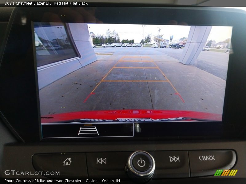 Red Hot / Jet Black 2021 Chevrolet Blazer LT
