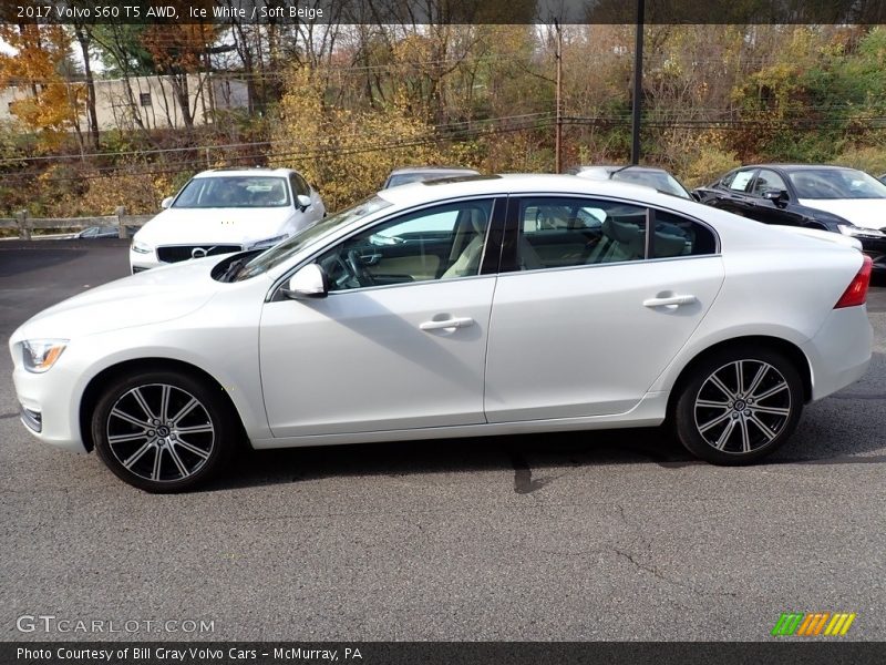  2017 S60 T5 AWD Ice White