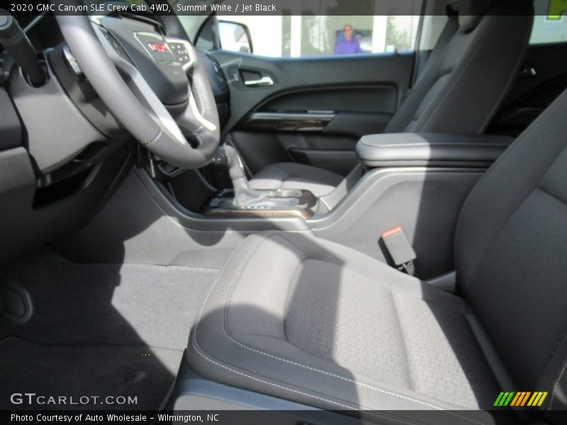 Summit White / Jet Black 2020 GMC Canyon SLE Crew Cab 4WD