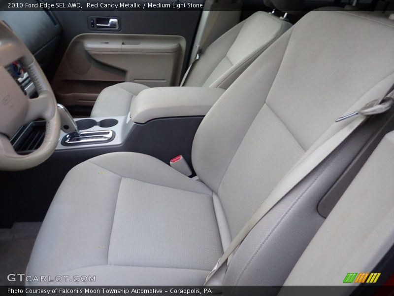 Red Candy Metallic / Medium Light Stone 2010 Ford Edge SEL AWD