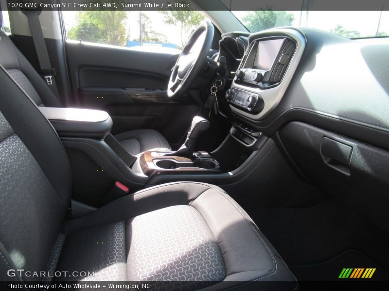 Summit White / Jet Black 2020 GMC Canyon SLE Crew Cab 4WD