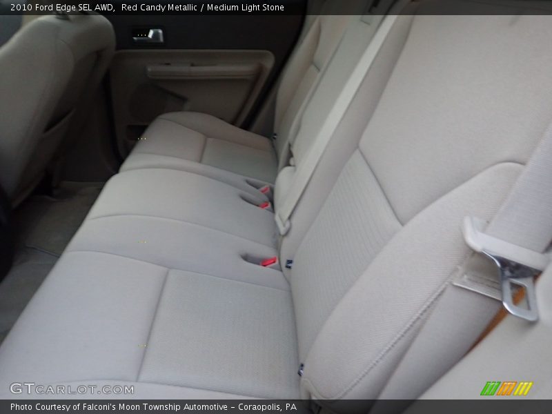 Red Candy Metallic / Medium Light Stone 2010 Ford Edge SEL AWD