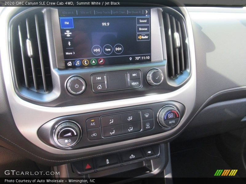 Summit White / Jet Black 2020 GMC Canyon SLE Crew Cab 4WD