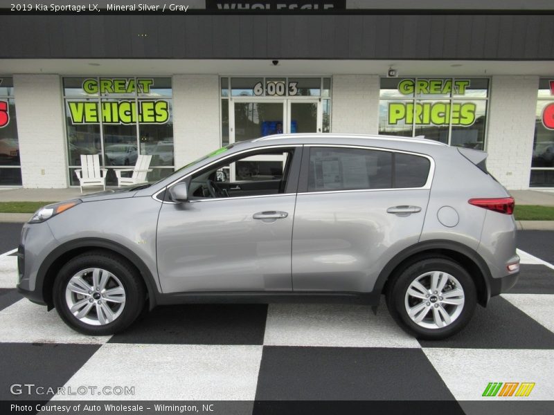 Mineral Silver / Gray 2019 Kia Sportage LX