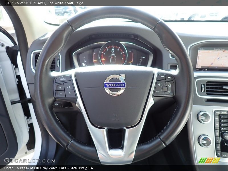  2017 S60 T5 AWD Steering Wheel