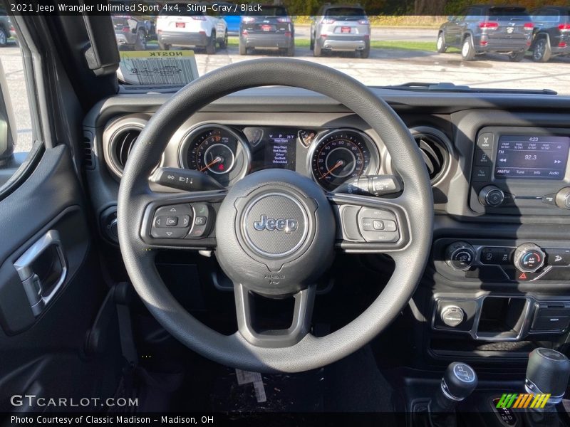 Sting-Gray / Black 2021 Jeep Wrangler Unlimited Sport 4x4