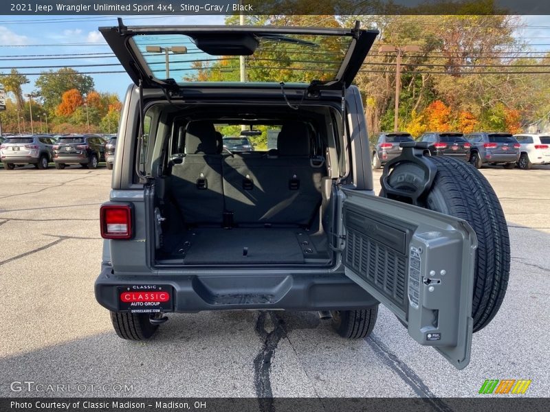 Sting-Gray / Black 2021 Jeep Wrangler Unlimited Sport 4x4