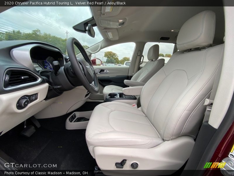 Front Seat of 2020 Pacifica Hybrid Touring L
