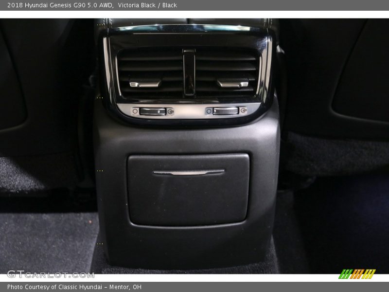 Victoria Black / Black 2018 Hyundai Genesis G90 5.0 AWD