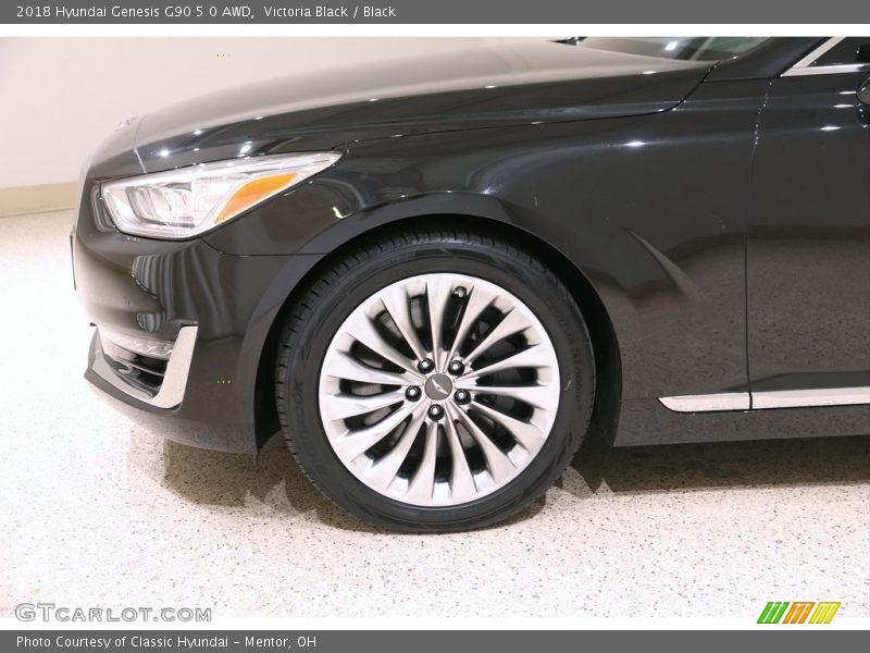 Victoria Black / Black 2018 Hyundai Genesis G90 5.0 AWD