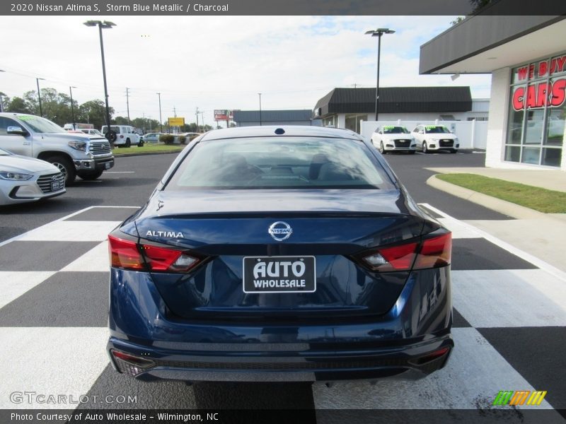 Storm Blue Metallic / Charcoal 2020 Nissan Altima S