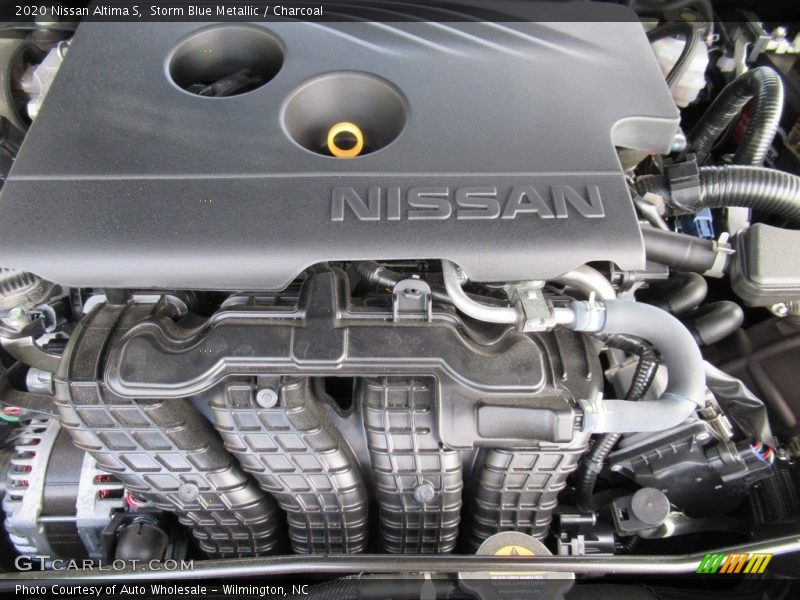 Storm Blue Metallic / Charcoal 2020 Nissan Altima S