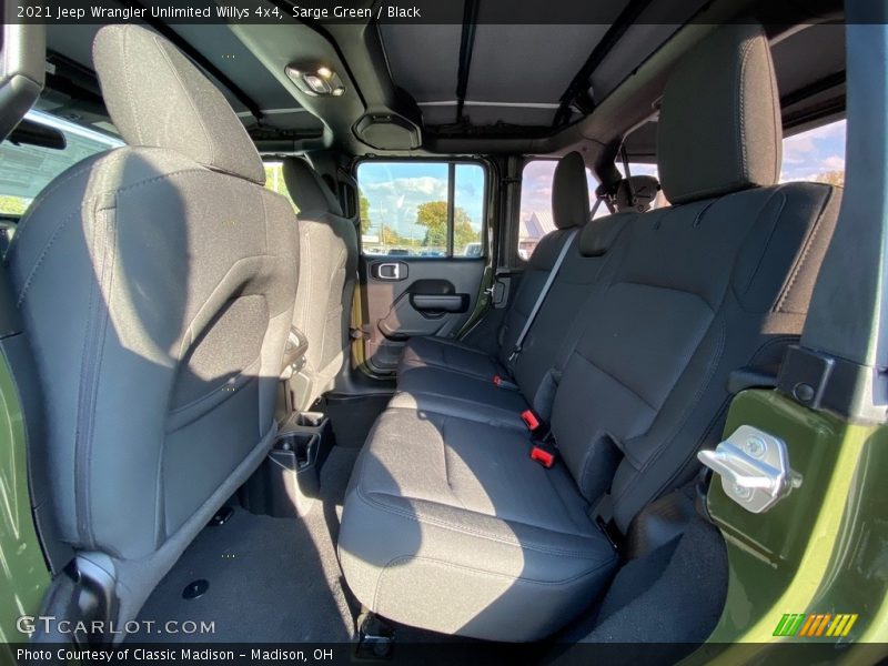 Sarge Green / Black 2021 Jeep Wrangler Unlimited Willys 4x4