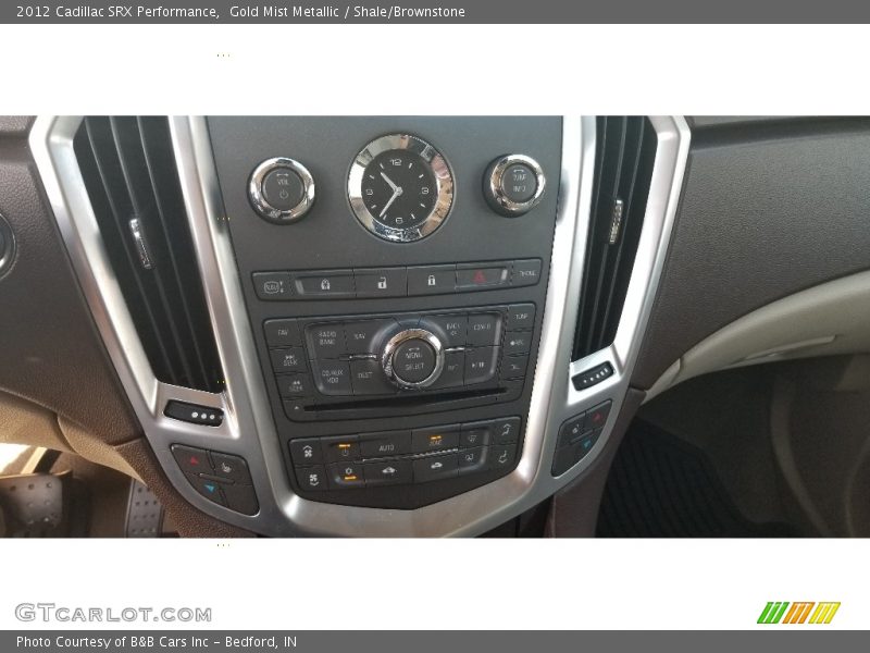 Gold Mist Metallic / Shale/Brownstone 2012 Cadillac SRX Performance