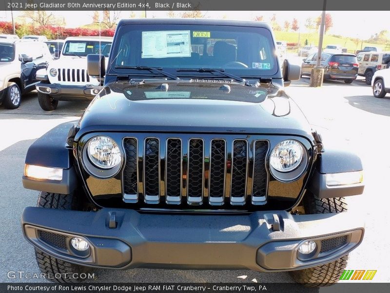 Black / Black 2021 Jeep Gladiator 80th Anniversary Edition 4x4