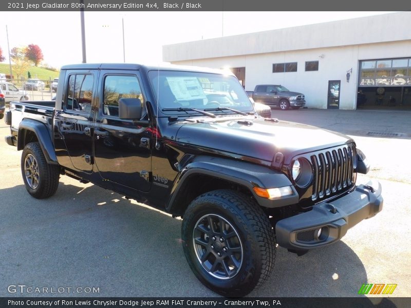 Black / Black 2021 Jeep Gladiator 80th Anniversary Edition 4x4