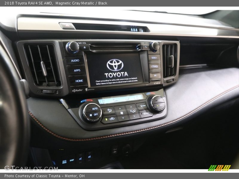 Magnetic Gray Metallic / Black 2018 Toyota RAV4 SE AWD