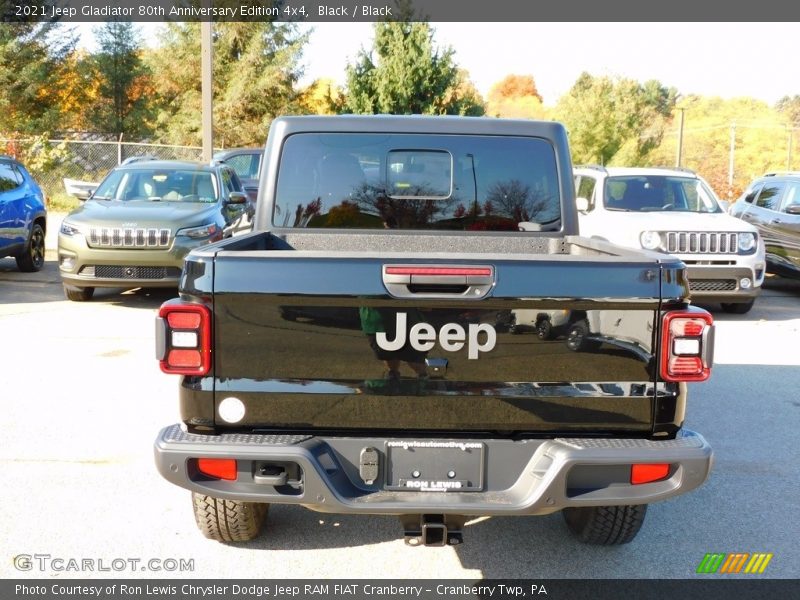 Black / Black 2021 Jeep Gladiator 80th Anniversary Edition 4x4