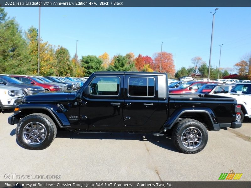 Black / Black 2021 Jeep Gladiator 80th Anniversary Edition 4x4