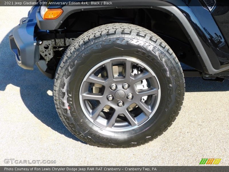 Black / Black 2021 Jeep Gladiator 80th Anniversary Edition 4x4