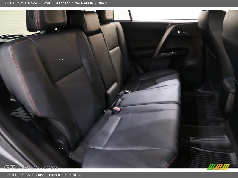 Magnetic Gray Metallic / Black 2018 Toyota RAV4 SE AWD