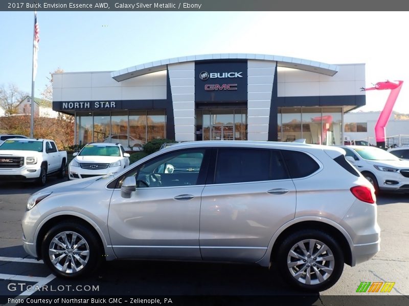 Galaxy Silver Metallic / Ebony 2017 Buick Envision Essence AWD
