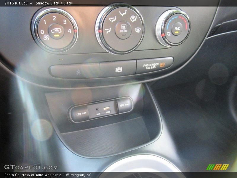 Shadow Black / Black 2016 Kia Soul +