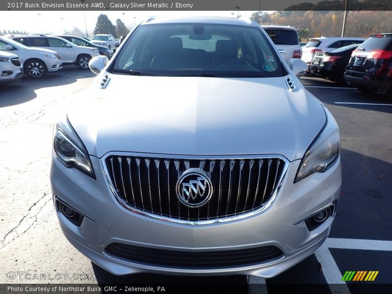 Galaxy Silver Metallic / Ebony 2017 Buick Envision Essence AWD
