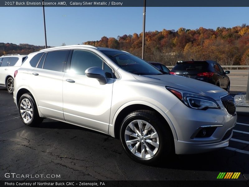 Galaxy Silver Metallic / Ebony 2017 Buick Envision Essence AWD