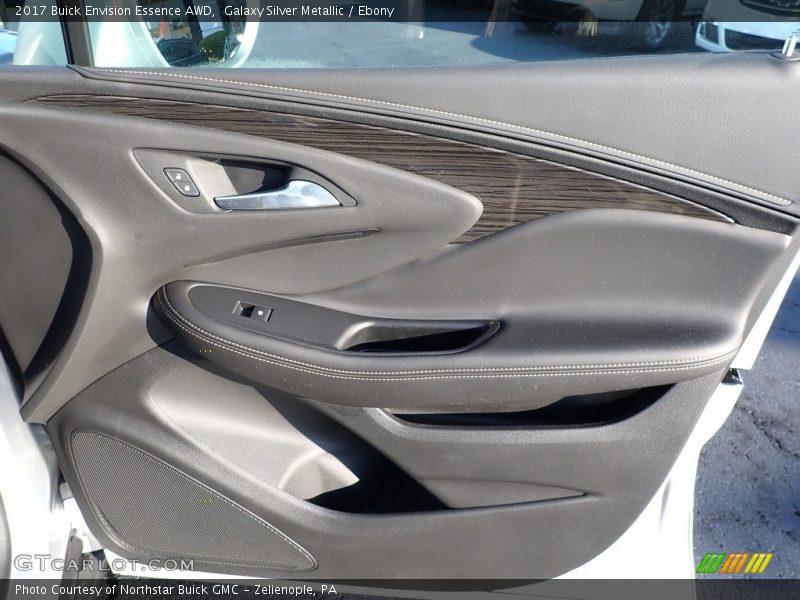 Galaxy Silver Metallic / Ebony 2017 Buick Envision Essence AWD