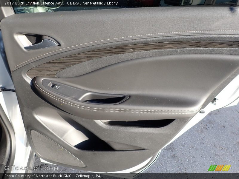 Galaxy Silver Metallic / Ebony 2017 Buick Envision Essence AWD