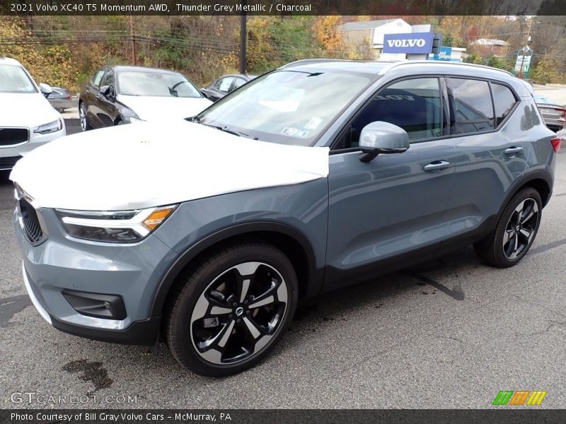  2021 XC40 T5 Momentum AWD Thunder Grey Metallic