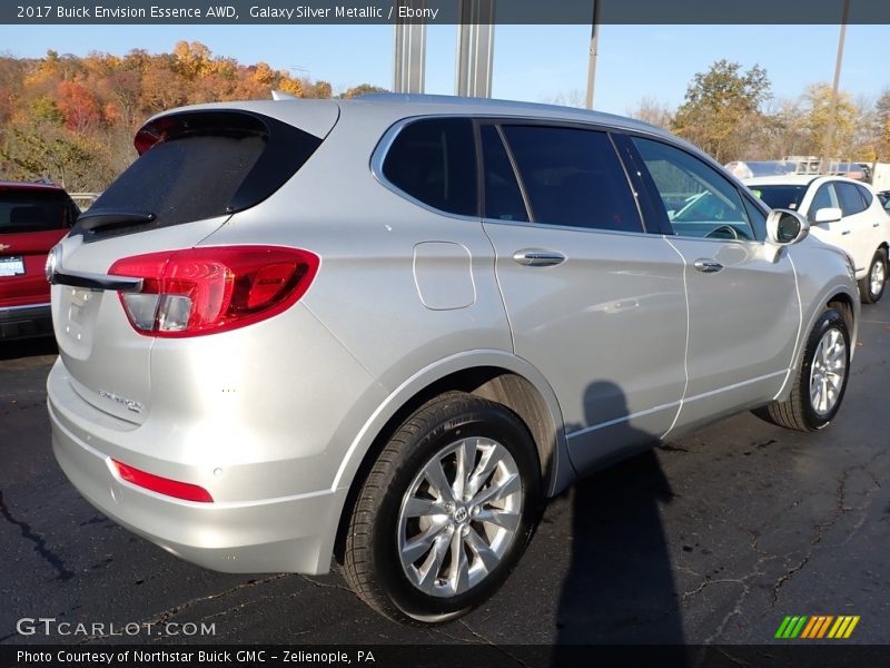 Galaxy Silver Metallic / Ebony 2017 Buick Envision Essence AWD