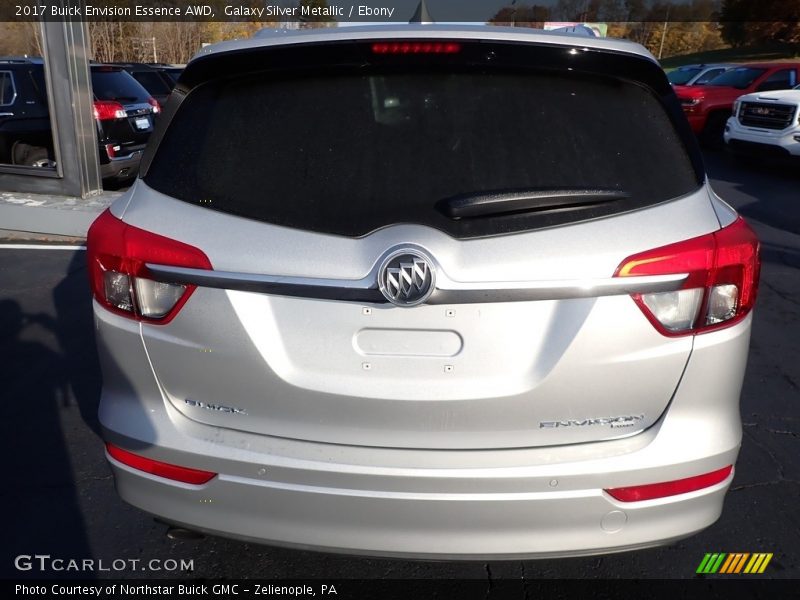 Galaxy Silver Metallic / Ebony 2017 Buick Envision Essence AWD