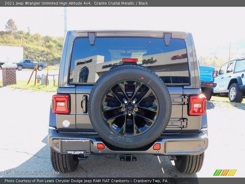Granite Crystal Metallic / Black 2021 Jeep Wrangler Unlimited High Altitude 4x4