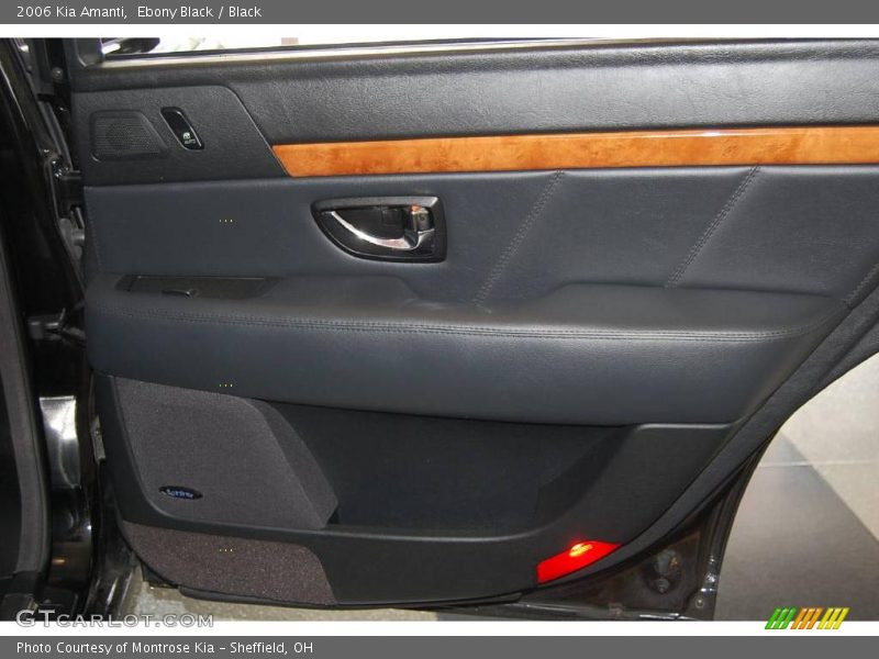 Ebony Black / Black 2006 Kia Amanti