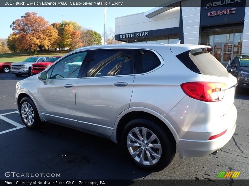 Galaxy Silver Metallic / Ebony 2017 Buick Envision Essence AWD