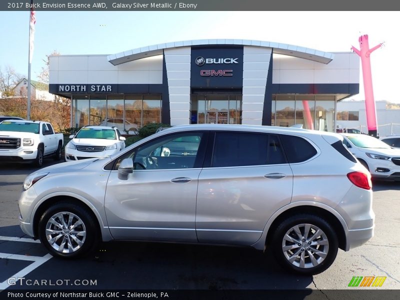 Galaxy Silver Metallic / Ebony 2017 Buick Envision Essence AWD