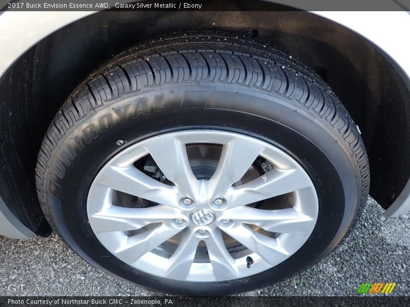 Galaxy Silver Metallic / Ebony 2017 Buick Envision Essence AWD