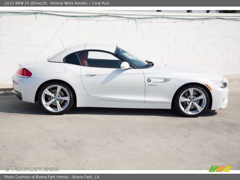  2015 Z4 sDrive28i Mineral White Metallic