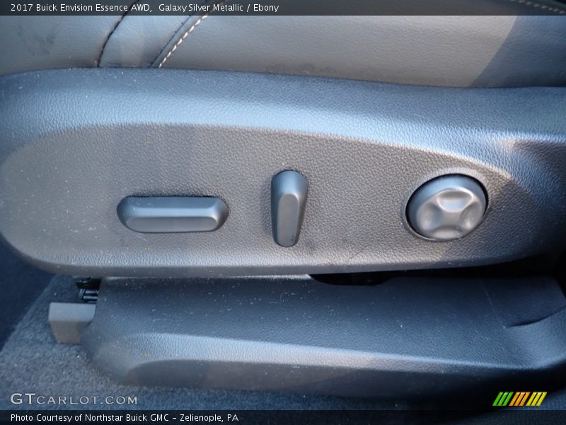 Galaxy Silver Metallic / Ebony 2017 Buick Envision Essence AWD
